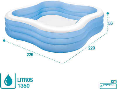 Pishinë Intex Beach Wave 57495, 229x229cm
