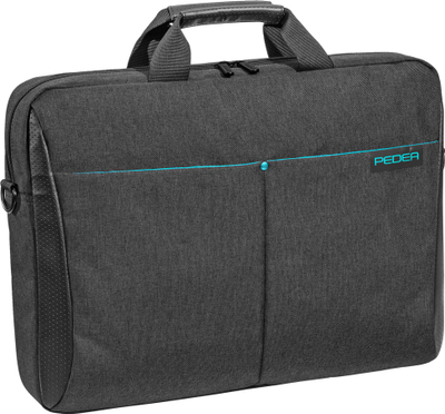 Çantë laptopi PEDEA Lifestyle, 17.3", najlon, e zezë