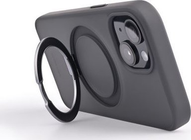 Капак за телефон Mobile Origin RingMag, за iPhone 15, со магнетен прстен, црн