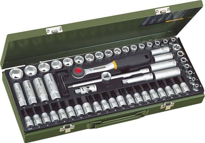 Set veglash Proxxon PR23112, 65 copa, 3/8", në kuti