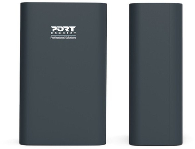 Power bank Port Designs 907004, 26800mAh, 65W, црна