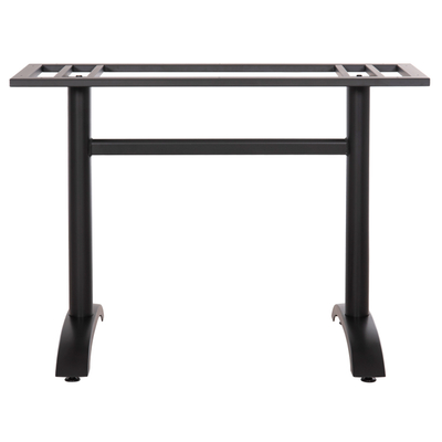 Bazë për tavolinë dyfishe me rregullues lartësie 100x40x73Hcm (HM461.11), zezë