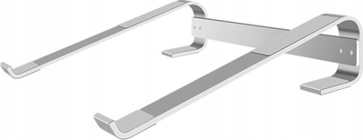 Stendë për laptop Art P22, prej metali, 10-17", argjend