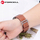 Rrip ore Forcell F-DESIGN FA20, për Apple Watch 42 44 45 49 mm, lëkurë ekologjike, kafe