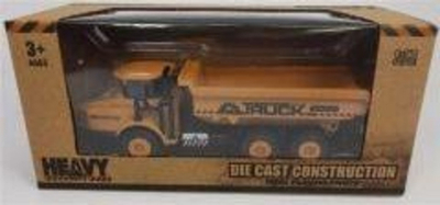 Lodër kamion ndërtimi Daffi Metal Dump Truck, shkalla 1:50, 20.5 cm, i verdhë