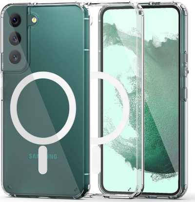 Mbulesë telefoni Tech-Protect Flexair Hybrid MagSafe për Galaxy S22, transparente