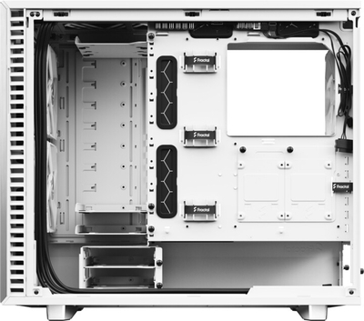 Kasë Fractal Design Define 7 White TG Clear Tint