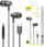Kufje in-ear Pavareal PA-M08C, me mikrofon, me Type-C, të zeza