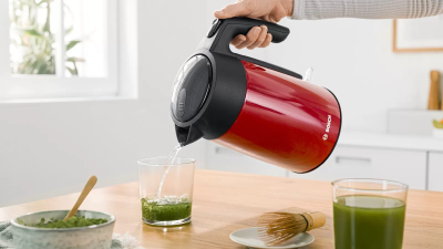 Ngrohës uji Bosch TWK7L464, 1.7L, 2200W, i kuq