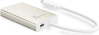 Docking station j5create JCA374, USB C, HDMI 4K, Gigabit Ethernet, gri