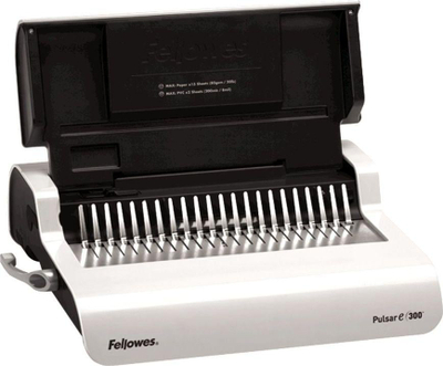 Makinë lidhëse për dokumente Fellowes Pulsar-e 300 (5620701), e bardhë