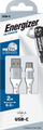 Kabllo USB Energizer C520CKWH, USB A me USB C, 2 m, e bardhë