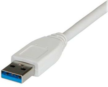 Kabllo USB Multicomp Pro 11.99.8870, USB 3.0 Type A me B, 1.8m, e bardhë