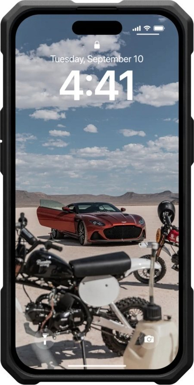 Mbulesë telefoni UAG Monarch Pro Kevlar MagSafe, për iPhone 15 6.1", e zezë