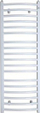 Radiator banjoje Instal Projekt Ambra R AMBR-40/120, për tharje peshqirësh, çelik, i bardhë