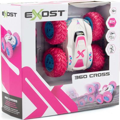 Veture lodër me telekomandë Silverlit Exost 360 Cross Amazone, 2 anëshe, për fëmijë 5+, rozë