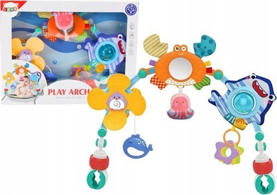 Varëse lodër LEAN Toys Sea Animals Ocean Bed 20452, për krevat bebi, shumëngjyrëshe