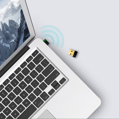 Përshtatës Wi-Fi TP-Link TL-WN725N, USB 2.0, 150 Mbps, i zi