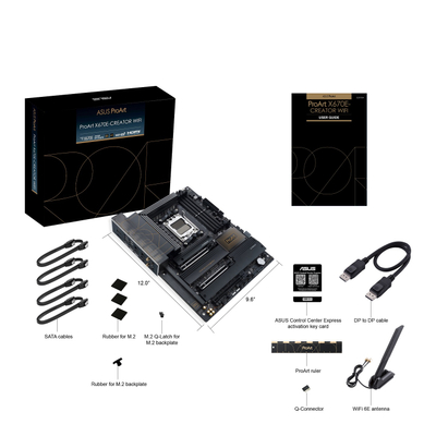 Pllakë amë ASUS ProArt X670E-CREATOR, WIFI, AM5, ATX