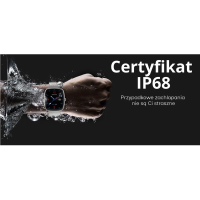 Smartwatch Gravity GT18 1, 1.83", Bluetooth 5.2, rozë