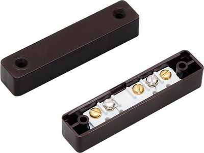 Sensori dere HO-03G Door Reed Switch, NC, me magnet, kafe