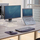 Stendë monitori Fellowes Clarity 9731201, e rregullueshme, me mbajtës letrash, transparente