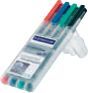 Marker Staedtler LUMOCOLOR 311S, 4 ngjyra