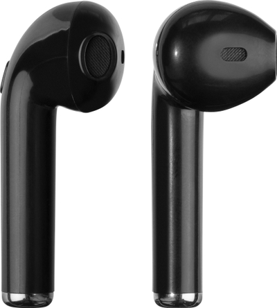 Kufje wireless Streetz TWS-0007, in-ear, Bluetooth, të zeza