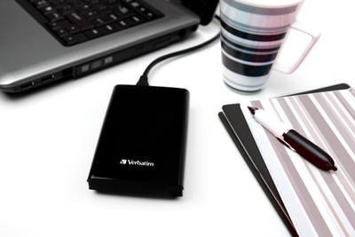 SSD portabël Verbatim Store n Go Slim, 1TB, USB 3.2 Gen 1 USB C, i zi