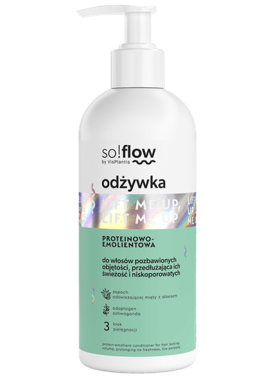 Balsam për volum të flokëve So!Flow Mint & Aloe, 300ml
