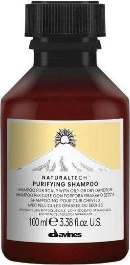 Shampo pastruese Davines Naturaltech Purifying, kundër zbokthit, 100ml