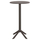 Tavolinë bar Terrin HM6126.15, rrumbullake, polipropilen, 60x106 cm, jeshile ulliri e errët