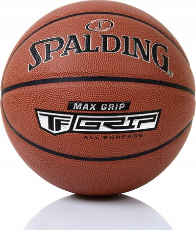 Top basketbolli Spalding Max Grip Control 76873Z, për mrena edhe jashtë, ngjyrë portokalli