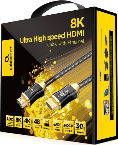 Kabllo HDMI Gembird CCBP HDMI8K AOC 30M, 8K UHD 60Hz, 30m, e zezë