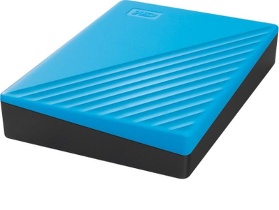 Hard disk i jashtëm Western Digital My Passport, 4TB, USB 3.0, blu