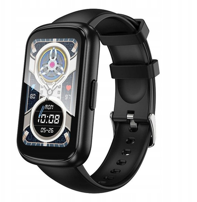 Ora inteligjente HOCO Y25, 1.47" TFT, Bluetooth 5.3, IP68, e zezë