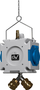 Kuti varëse shpërndarëse Doktorvolt DV-2756-F, 2x230V 16A, IP44, gri
