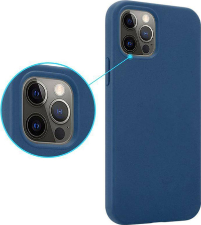 Kapak telefoni Maxximus MX Eco për iPhone 13, TPU i biodegradueshëm, blu navy