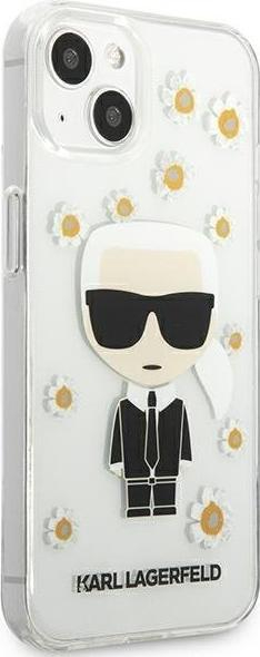 Mbrojtëse telefoni Karl Lagerfeld KLHCP13SHFLT për iPhone 13 mini 5.4\", TPU, transparente