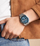 Orë për meshkuj Fossil Blue FS6050, e argjendtë