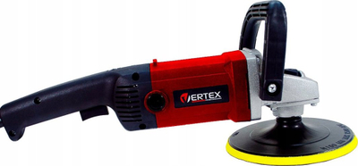 Polirues ekscentrik për vetura Vertex CAR POLISHER, 180mm, 1400W, portokalli