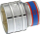 Çelës tubi King Tony, 1/2", 7 mm, 6 kënde, metalik