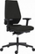 Karrige zyre ergonomike Powerton ERGO SIMA Office, mbështetje lumbare, mbështetëse krahësh 3D, e zezë