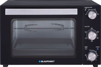 Mini furrë elektrike Blaupunkt EOM501, 31L, me ventilator, ngjyrë e zezë