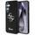 Футрола за телефон Guess Glitter 4G Metal Logo, за Samsung Galaxy S25+, PU, црна