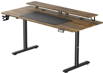 Играчка маса Ултрадеск Хајлендер XXL, електрично прилагодување, 160cm, кафеава