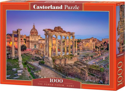 Puzzle Castorland The Roman Forum Rome, 1000 pjesë, shumëngjyrësh