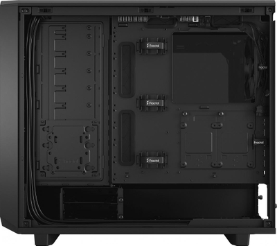 Kasë Fractal Design Meshify 2 TG Dark Tint, e zezë, Midi Tower