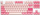 Tastierë gaming Ducky One 3 Gossamer TKL, MX Silent Red, layout US, rozë