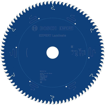Teh rrethor Bosch Expert Laminate, Ø254mm, për laminat, blu